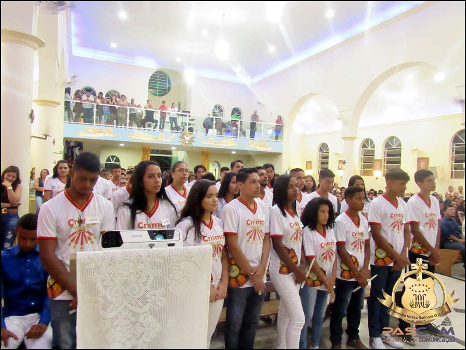Entrevistas realizadas no Crisma de 2018, na Igreja Matriz.